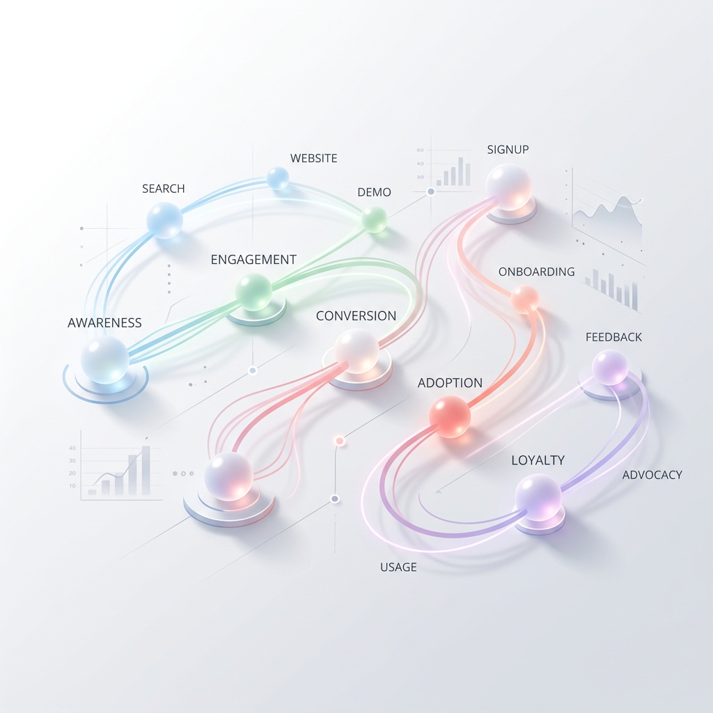 Dynamic Customer Journey Visualization